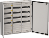 Корпус металлический ЩРн-180 (3х60) 835х830х140мм IP54 серый (две двери) TITAN 5 TI5-50-N-3X060-54-7035 IEK