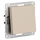 Переключатель 1-клавишный, сх.6, 10АХ, механизм, ПЕСОЧНЫЙ ATLASDESIGN ATN001261 Systeme Electric