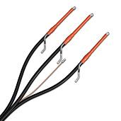 Муфта Ensto HITW1.2402L 20 kV концевые на пластик типа "wiski", 3x25-95, с наконечниками к-т, 3ф