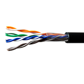 Кабель витая пара SUPRLAN Standard UTP 5e 4x2xAWG24 Cu PE Out. (RUS) 01-0325-1