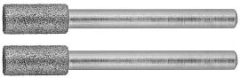 Мини-шарошки алмазные d 4,8x10,0х3,2мм, L 38мм, 2шт ЗУБР 35920