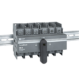 Рубильник 100A 3P реверсивный с рукояткой управления TwinBlock tb-s-100-3p-rev EKF