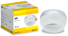 LIGHTING Светильник 4010 накладной потолочный под лампу GX53 хром IEK