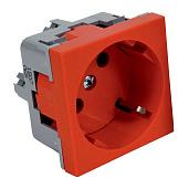 Розетка QUADRO красная 16 A, 250 V AC QS 45X45 (BB) KOPOS