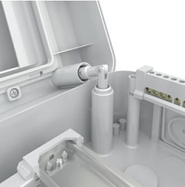 Бокс пластиковый КМПн-12 IP65 навесной TEKFOR черн. прозр. дверь 230х300х137 TF5-KP72-N-12-65-K03-K02 /уп/4шт/ IEK