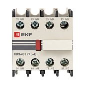 Приставка контактная ПКЭ-40 4NO (ctr-sc-26) EKF/10шт/ EKF