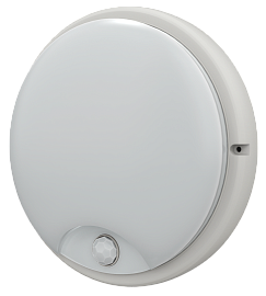 Светильник светодиодный LED ДПО 4200Д 12Вт IP54 6500K круг белый ИК ДД IEK