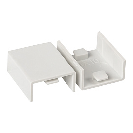 Соединитель (20х10) (4 шт) Plast Белый PROxima conw-20-10x4 EKF