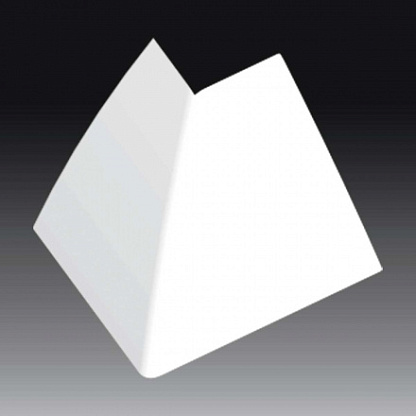 Изображение товара Угол внешний на 90 градусов LR 30 8856 (HB) KOPOS белый из ПВХ