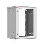 Шкаф телекоммуникационный настенный разборный 15U (600х350) дверь стекло, Astra A ITB15G350D серия EKF Basic