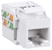 ITK Модуль Keystone Jack кат.5E, UTP, IDC Dual, горизонтальная  заделка CS1-1C5EU-D1 ИЭК