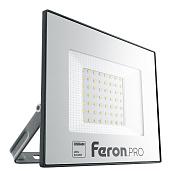Прожектор светодиодный 50Вт LL-1000 6400K 5000Лм LED OSRAM IP65 AC220-240V/50Hz черный 41540 Feron Pro