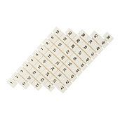 Маркеры для JXB-ST 2,5 с нумерацией 1-50 (100 шт.) zb-st-2.5-1-50 EKF PROxima