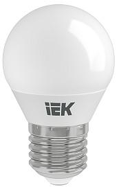 Лампа светодиодная 3 Вт E27 G45 4000К 270Лм матовая 230В шар ECO LLE-G45-3-230-40-E27 IEK