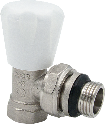Изображение товара Клапан ручной терморегулирующий угловой 3/4" AQUALINK 02676
