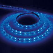 Лента светодиодная 60SMD(2835)/м 4.8Вт/м 12В 5м синий , LS603 27673 Feron
