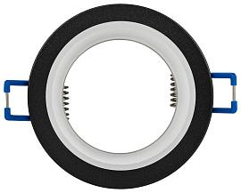 Светильник встраиваемый декоративный DK106 BK MR16 GU5.3 черный Б0058428 ЭРА