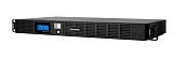 Источник бесперебойного питания Line-Interactive 600ВА/360Вт USB/RS-232/SNMPslot /RJ11/45 (4+2 IEC С13) OR600ELCDRM1U CyberPower