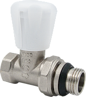 Клапан ручной терморегулирующий прямой 1/2" с уплотнением AQUALINK 02673