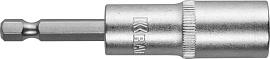 Бита  с торцовой головкой, удлиненная, Cr-V, хвостовик E 1/4", 13мм KRAFTOOL 26396-13