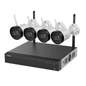 Комплект 4-х канальный NVR + IPC-G22P-0280B-imou (2.8 мм) х 4 шт: IPC-G22P-0280B-imou IMOU IM- KIT/NVR1104HS-W-S2/4-G22