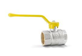 Кран шаровой латунный для газа ДУ 25мм 1" ВР/ВР рычаг LD Pride 47.25.В-В.Р GAS