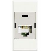Bticino HD4262C6 Axolute Разъем RJ45, 6 UTP, 110 IDC, цвет белый