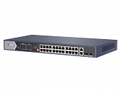 Коммутатор неуправляемый 28-портовый Hi-PoE DS-3E0528HP-E HikVision
