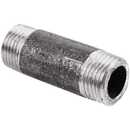 Изображение товара Бочонок стальной оцинкованный Ду 25мм L=65мм из труб по ГОСТ 3262-75