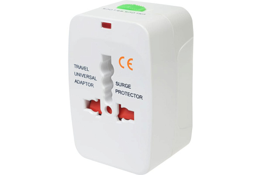 Изображение товара Адаптер для путешествий со встроенными переходными вилками 2200Вт IP20