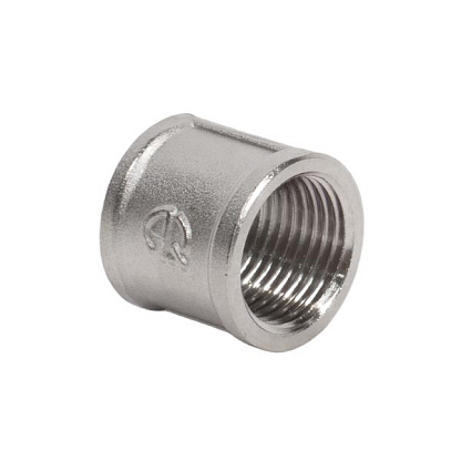 Изображение товара Латунная муфта ВР Ду50 2 дюйма АQUALINK для водопровода