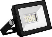 Прожектор светодиодный уличный LED 2835SMD, 10W 4000K AC220V/50Hz IP65, черный в компактном корпусе, SFL90-10 55074 SAFFIT