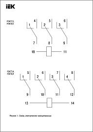 Реле промежуточное РЭК77/3(LY3) 10А 12В АC (RRP10-3-10-012A) IEK