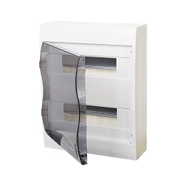 Бокс EASY9 2ряд/24мод. IP40 навесной, прозр. 326х256х96 EZ9E212S2SRU Schneider Electric