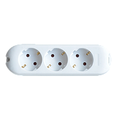 Колодка 3G-SMART 3-х местная с з/к 16А 5330 4690612010465 IN HOME