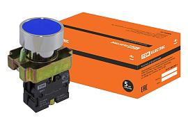 Кнопка управления BА61 без подсветки синий 1з SQ0704-0041 TDM