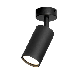 LIGHTING Светильник 4002 накладной настено-потолочный под лампу GU10 черный IEK