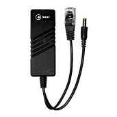 Сплиттер, мощность 13Вт, вх. RJ-45 PoE, вых. RJ-45 Ethernet и DC 12V PSE-SP-1A-E Бастион
