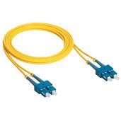 Шнур оптоволоконный OS1/2 - одномодовый - SC/SC - 3 м - желтый 032602 Legrand