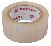 Упаковочная клейкая лента 48 ммх50 мкм, прозрачный (рулон 66 м) REXANT 09-4202
