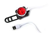 Фонарь светодиодный 3Вт BR3-L03 велосипедный фара задняя аккумулятор с USB 4 режима .5034235 ФАZА