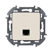 Розетка 1-я RJ45 компьютерная INSPIRIA категория 5e UTP слоновая кость 673826 Legrand