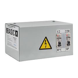 ЯТП 0,25кВА 220/12В (2 автомата) EKF Basic