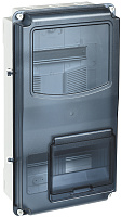 Бокс пластиковый ЩУРн-П 3/12 IP66 PC LIGHT MSP3-N-12-66-L IEK
