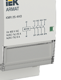 Контактор модульный ARMAT KMR 100А 230В AC 2НО 2НЗ AR-KMR10-100-22-230 IEK