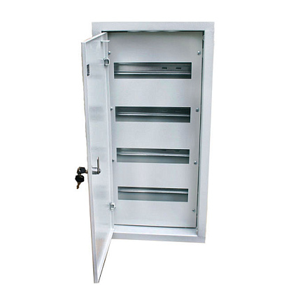 Изображение товара Щит распределительный встроенный ЩРв-48з с замком 605х270х125 мм Элма