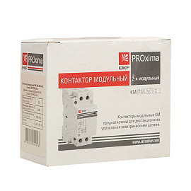 Контактор модульный КМ 25А NО+NC (2 мод.) EKF PROxima