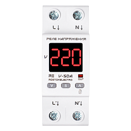 Реле напряжения RE V-50A 46-244 Rostokelectro
