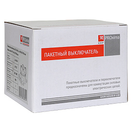 Пакетный выключатель ПВ 3-40 М1 пл. IP56 (pv-3-40-4) EKF