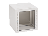 Шкаф телекоммуникационный навесной (настенный) 12U (600х600х650) дверь стекло, RAL 7035 DKC R5STI1265GS